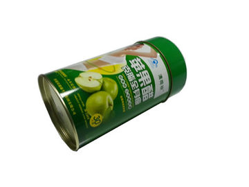 चीन धातु टिन खाद्य ढक्कन / कवर के साथ कंटेनर हरे दौर की पैकेजिंग आपूर्तिकर्ता