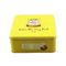 Lids के साथ नेस्ले कुकी टिन धातु के बक्से, पीला स्थान रंग छोटे कैंडी Tins आपूर्तिकर्ता